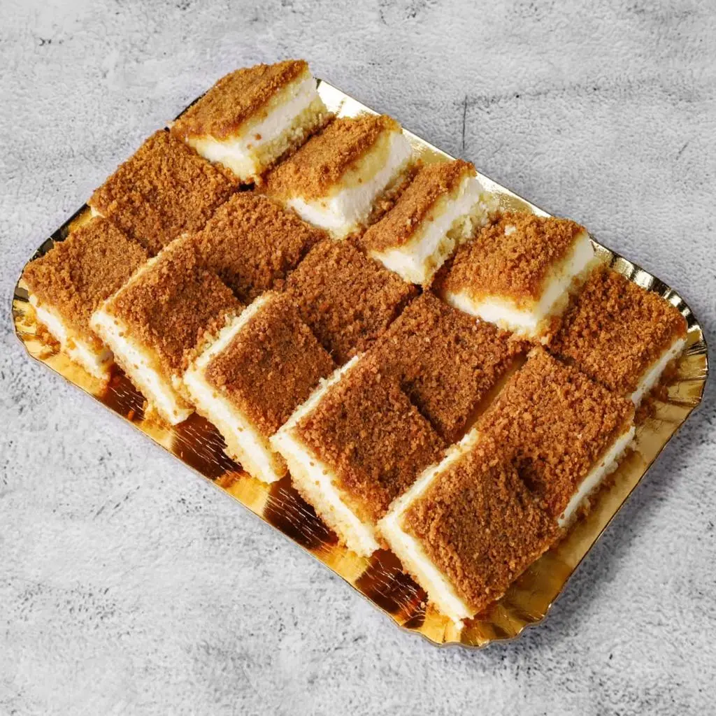 Lotus Clotted Cream Basbousa